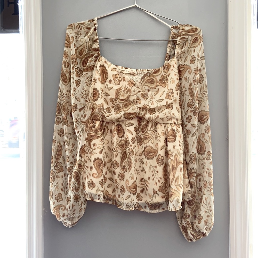 Gorgeous boho blouse